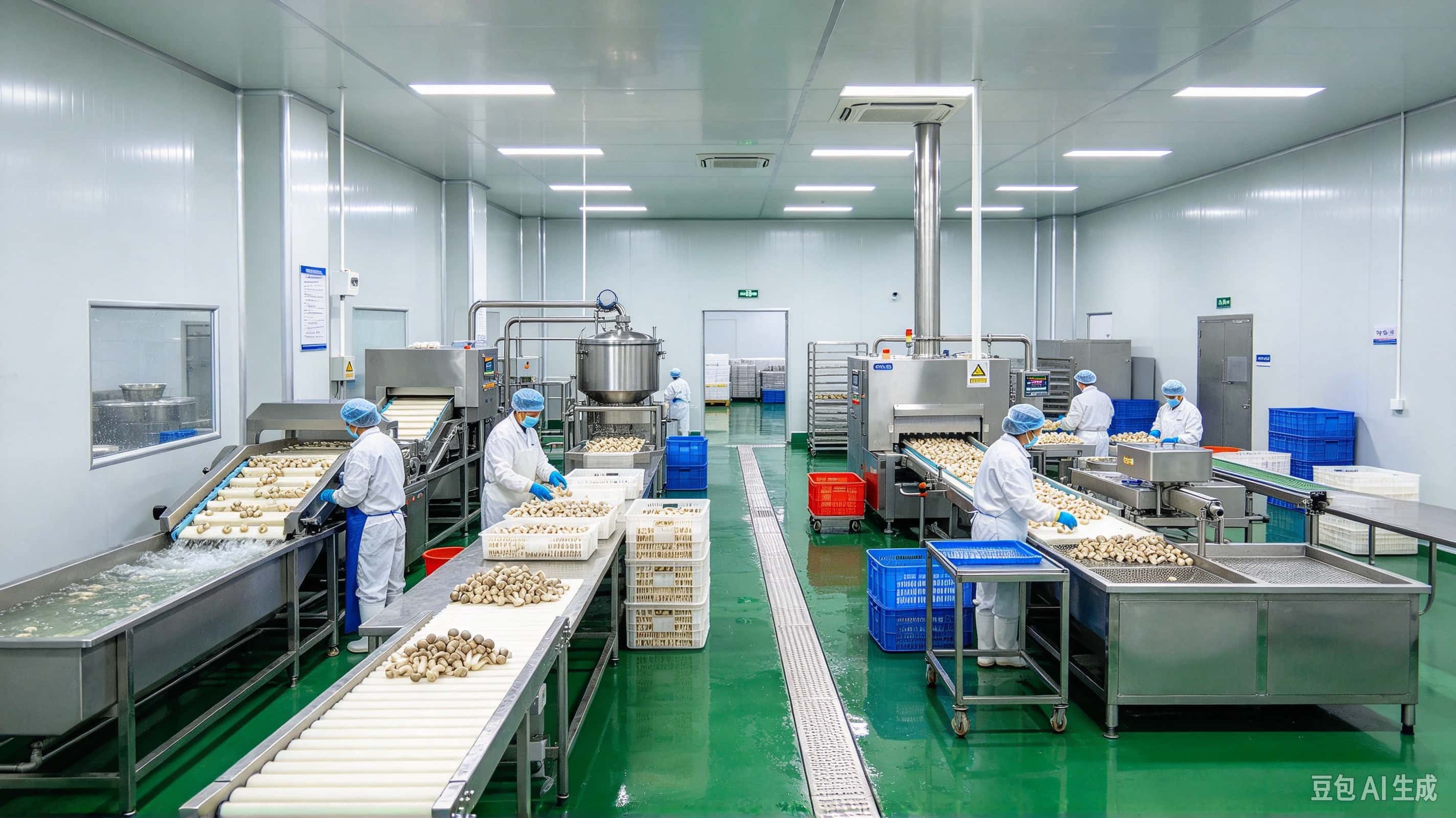 食用菌深加工车间 食用菌深加工车间